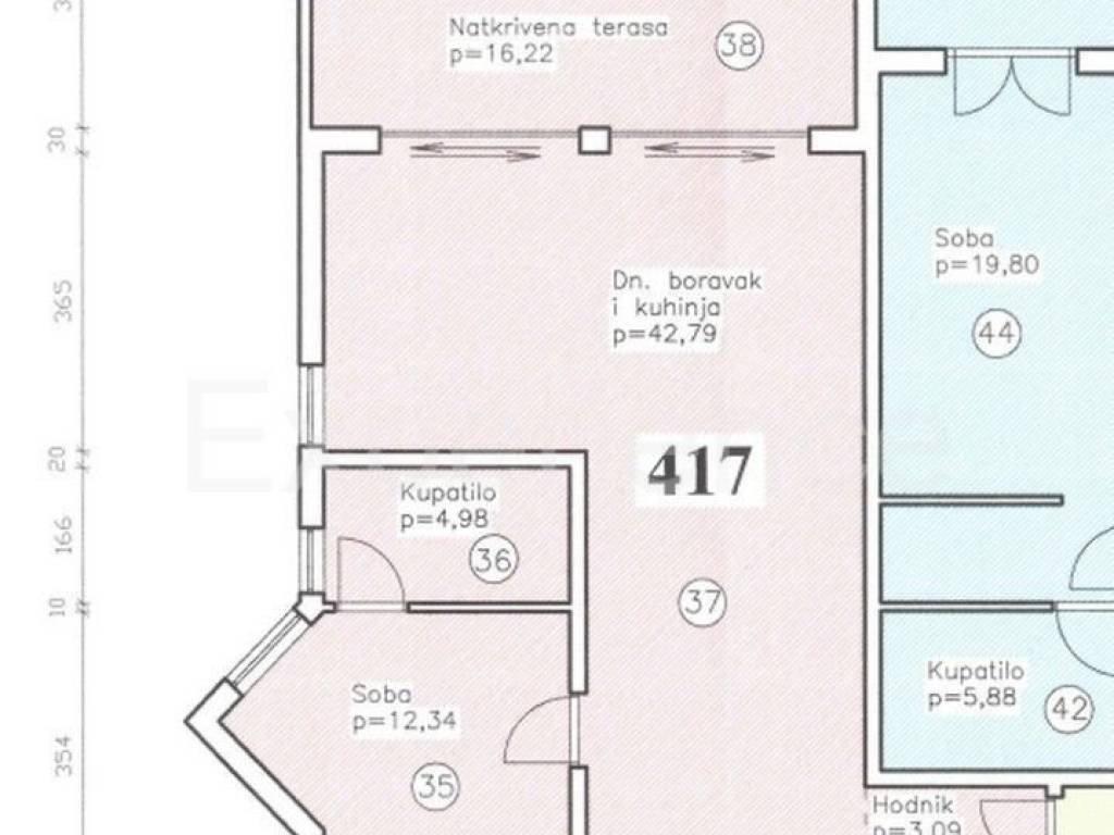 Stan u zgradi, Prodaja, Umag, Crveni Vrh