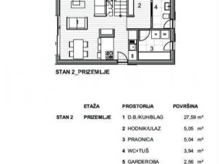 Apartman s okućnicom, Prodaja, Krk, Krk