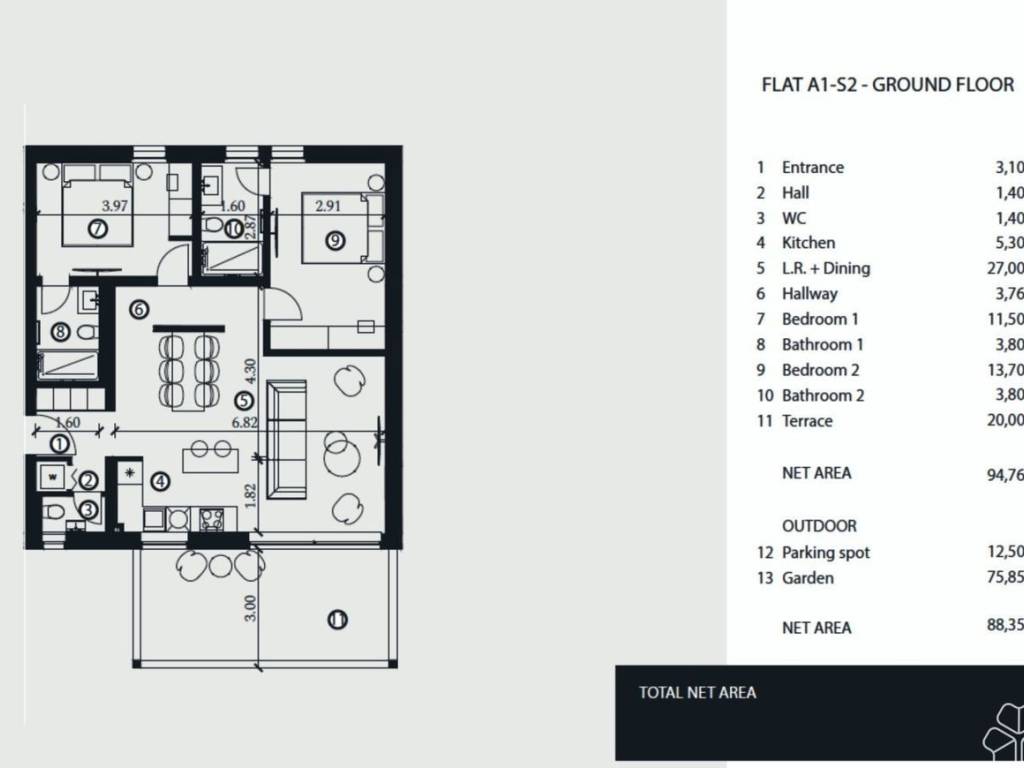 Stan u novogradnji, Prodaja, Umag, Savudrija