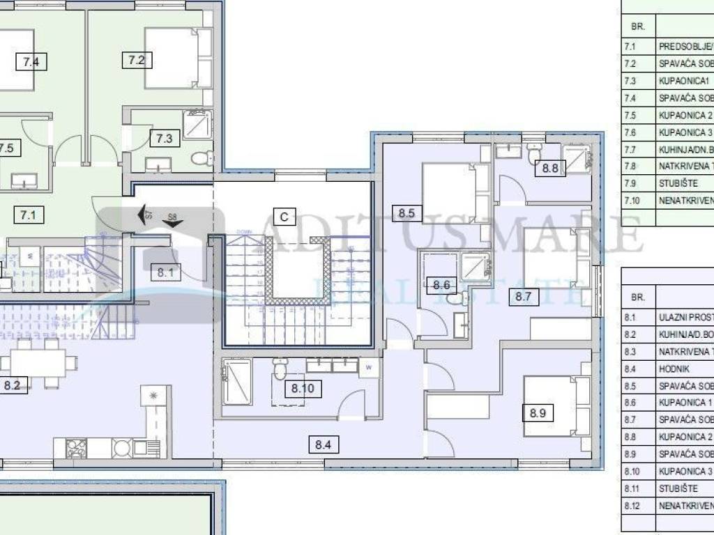 Stan u novogradnji, Prodaja, Vodice, Srima