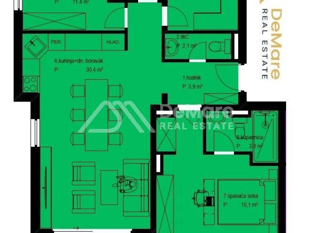 Stan u novogradnji, Prodaja, Zadar, Zadar