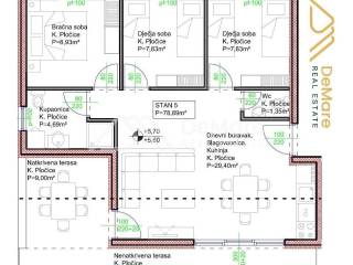 Apartman na moru, Prodaja, Pakostane, Pakostane