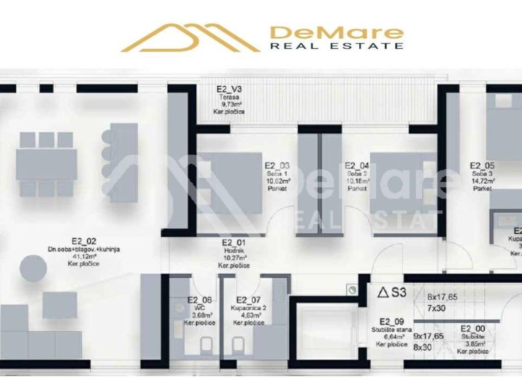 Luksuzni apartman, Prodaja, Zadar - Okolica, Petrcane