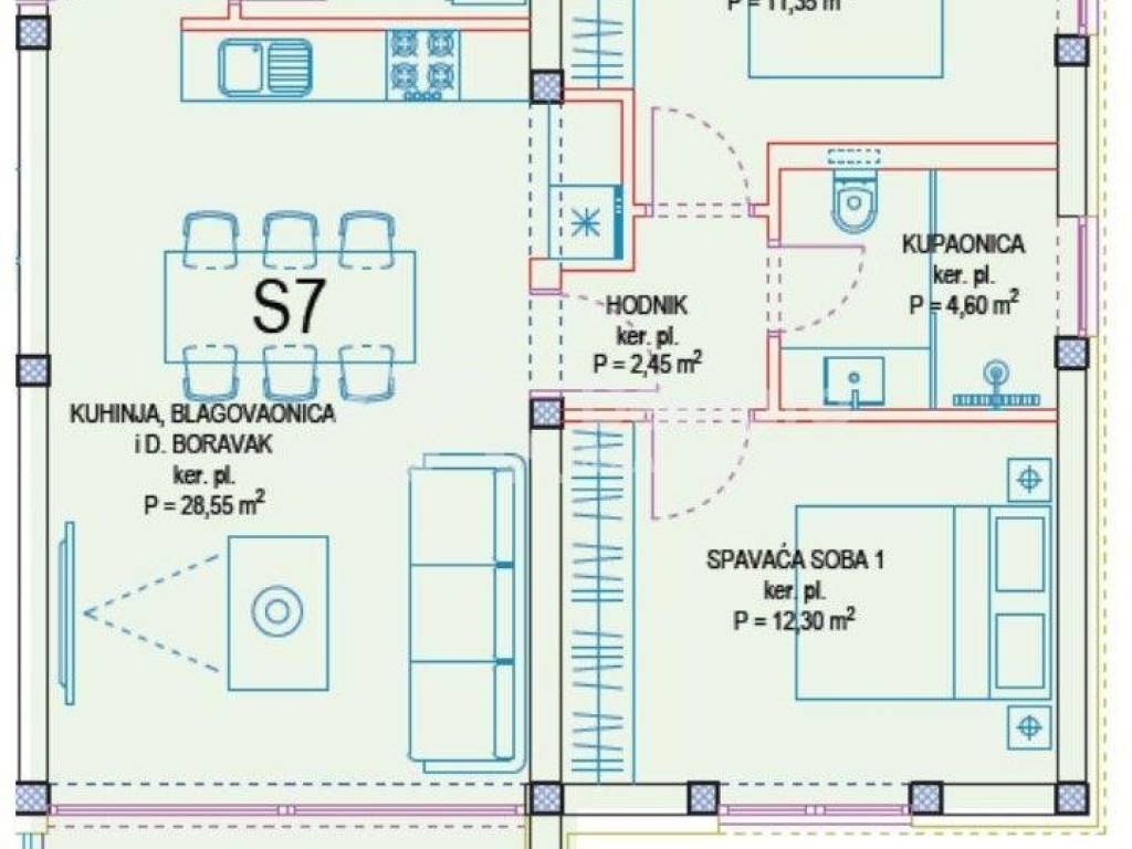 Apartman na moru, Prodaja, Privlaka, Privlaka