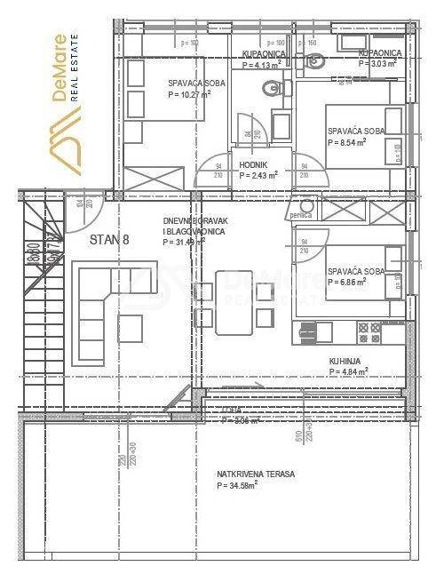 Luksuzni apartman, Prodaja, Nin, Zaton
