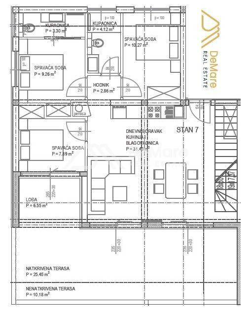 Luksuzni apartman, Prodaja, Nin, Zaton