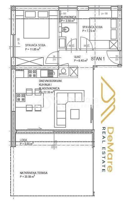 Luksuzni apartman, Prodaja, Nin, Zaton