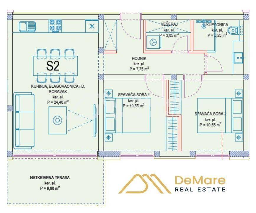 Apartman na moru, Prodaja, Privlaka, Privlaka