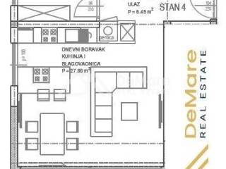 Luksuzni apartman, Prodaja, Nin, Zaton