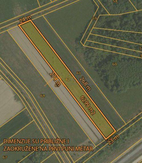 Gradjevinsko stambeno zemljiste, Prodaja, Dugo Selo, Dugo Selo - Istok