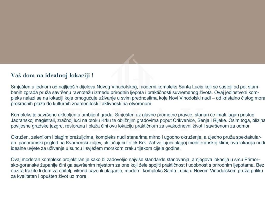 Stan u novogradnji, Prodaja, Novi Vinodolski, Novi Vinodolski