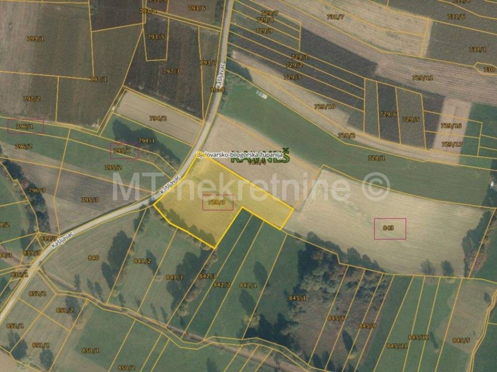 Poljoprivredno zemljiste, Prodaja, Sandrovac, Ravnes