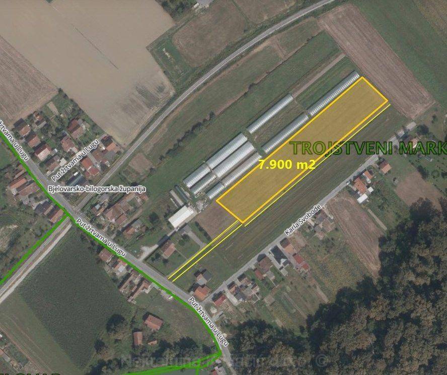 Gradjevinsko stambeno zemljiste, Prodaja, Bjelovar, Bjelovar