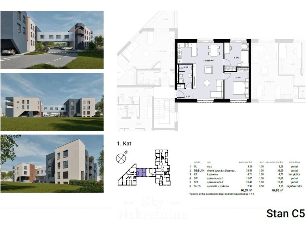 Stan u zgradi, Prodaja, Zagreb, Novi Zagreb - zapad
