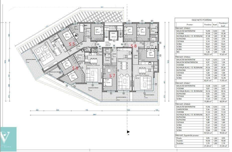 Stan u novogradnji, Prodaja, Rijeka, Zapad