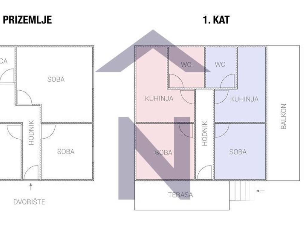 Dvojna kuća, Prodaja, Ražanac, Ražanac