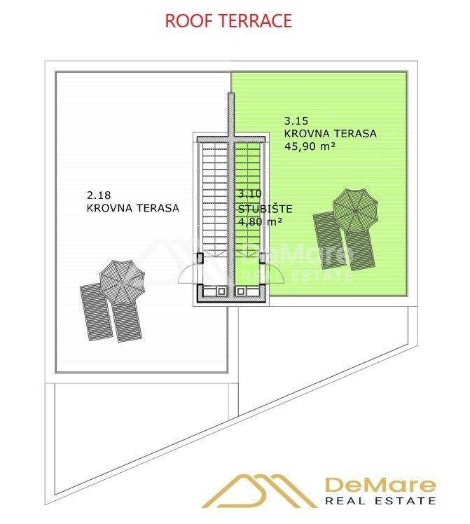 Luksuzni apartman, Prodaja, Sukosan, Sukosan