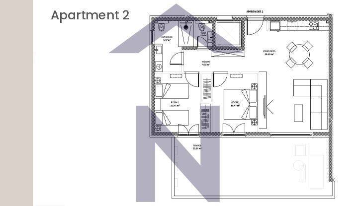 Stan u novogradnji, Prodaja, Nin, Zaton