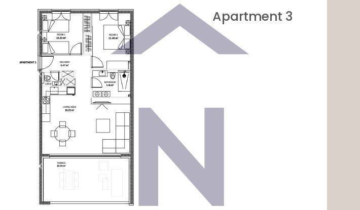 Stan u novogradnji, Prodaja, Nin, Zaton