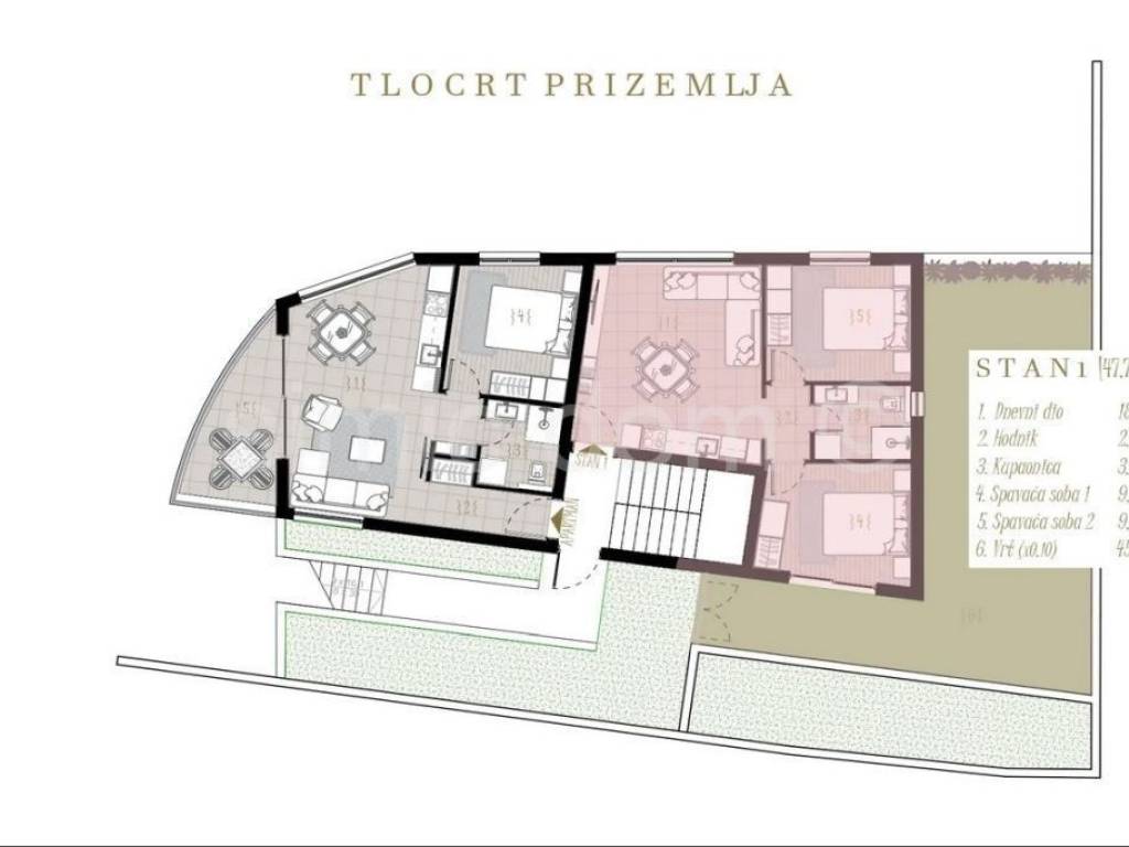 Stan u novogradnji, Prodaja, Podstrana, Podstrana