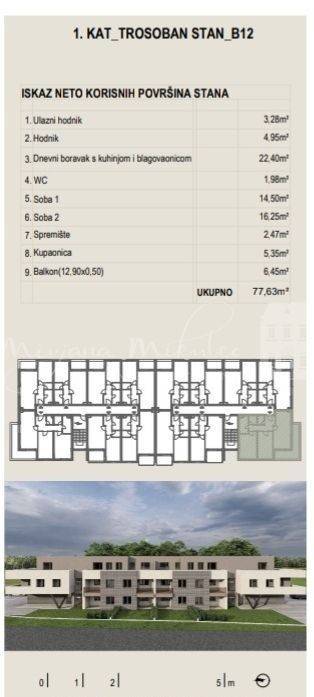 Stan u novogradnji, Prodaja, Zagreb, Novi Zagreb - zapad