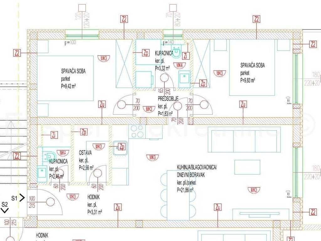 Stan u zgradi, Prodaja, Okrug, Okrug Gornji
