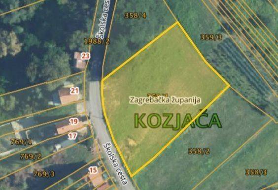 Građevinsko zemljište, Prodaja, Velika Gorica - Okolica, Kozjača