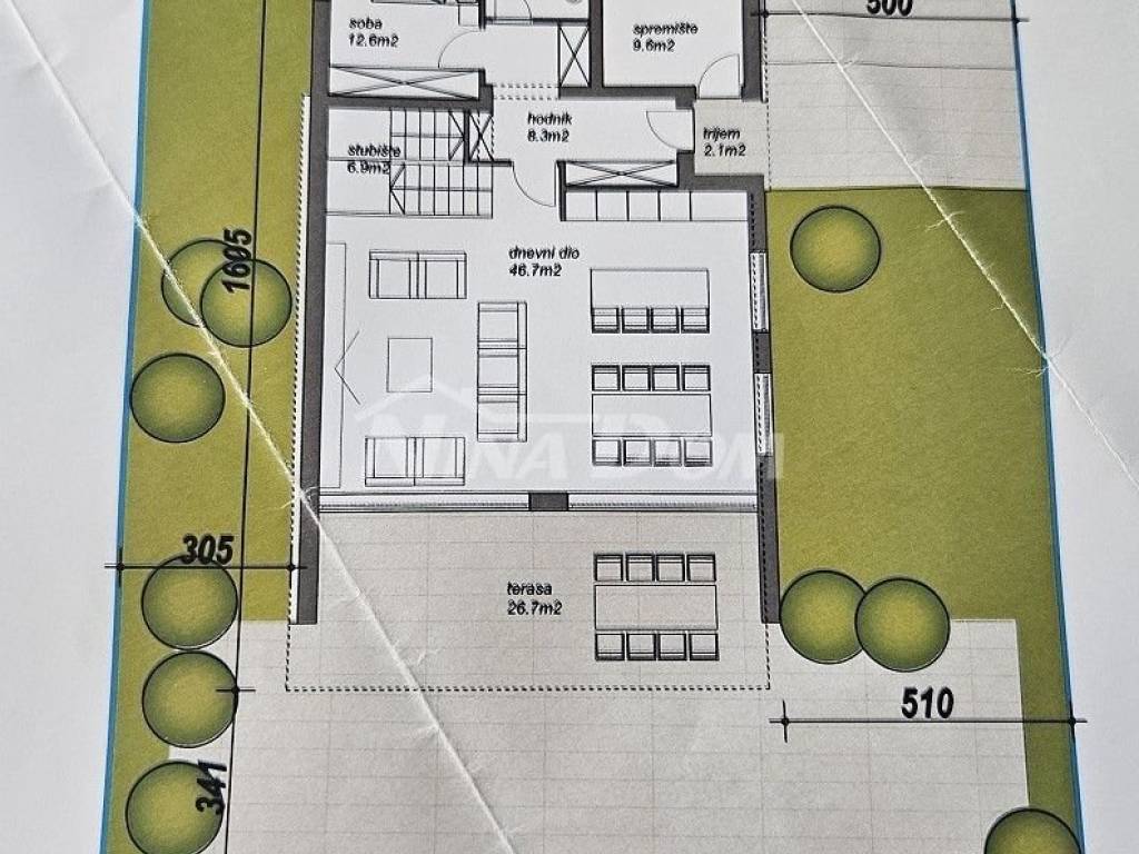 Samostojeća kuća, Prodaja, Vrsi, Zukve