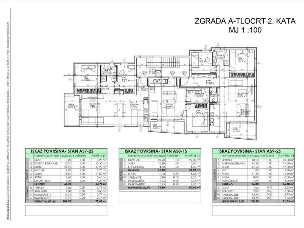 Stan u novogradnji, Prodaja, Zadar, Zadar