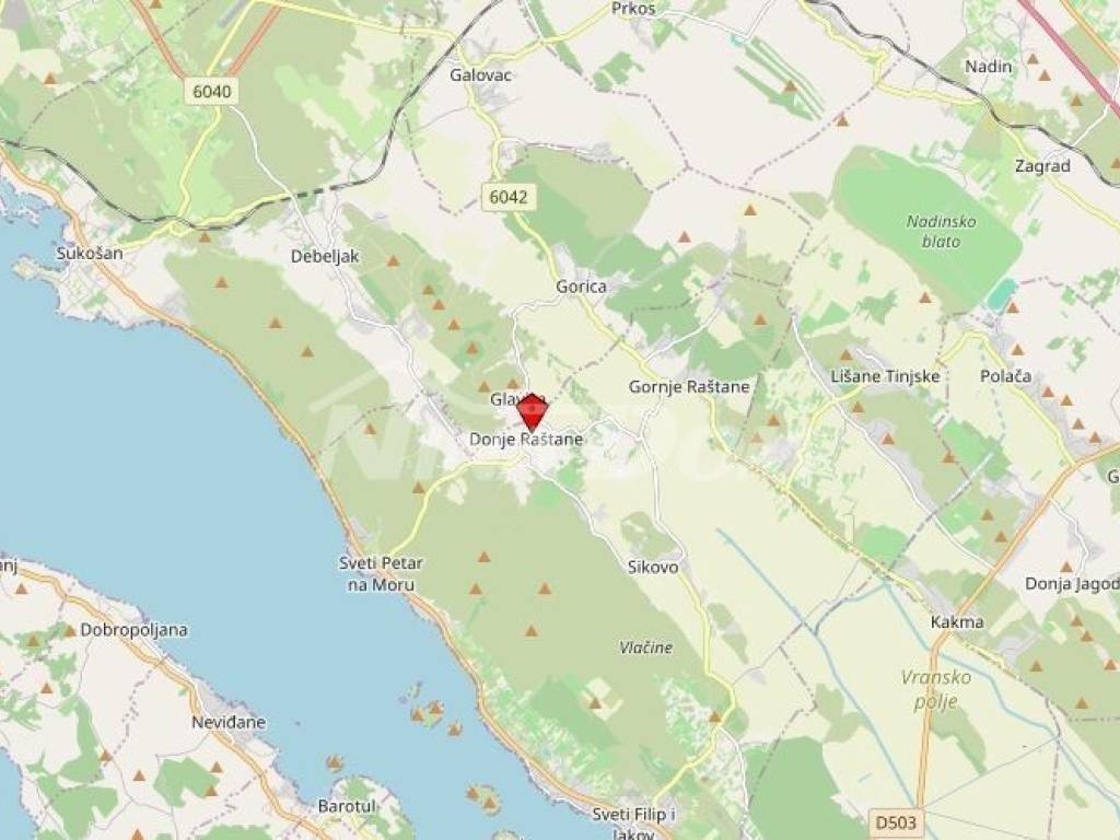 Građevinsko zemljište, Prodaja, Sveti Filip i Jakov, Donje Raštane