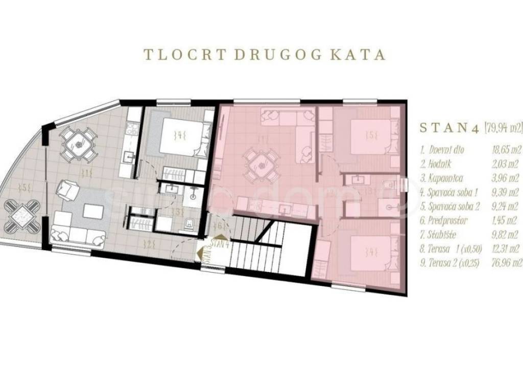 Stan u novogradnji, Prodaja, Podstrana, Podstrana