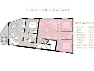 Stan u novogradnji, Prodaja, Podstrana, Podstrana