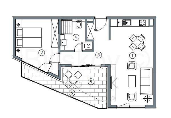 Stan u zgradi, Prodaja, Makarska, Makarska