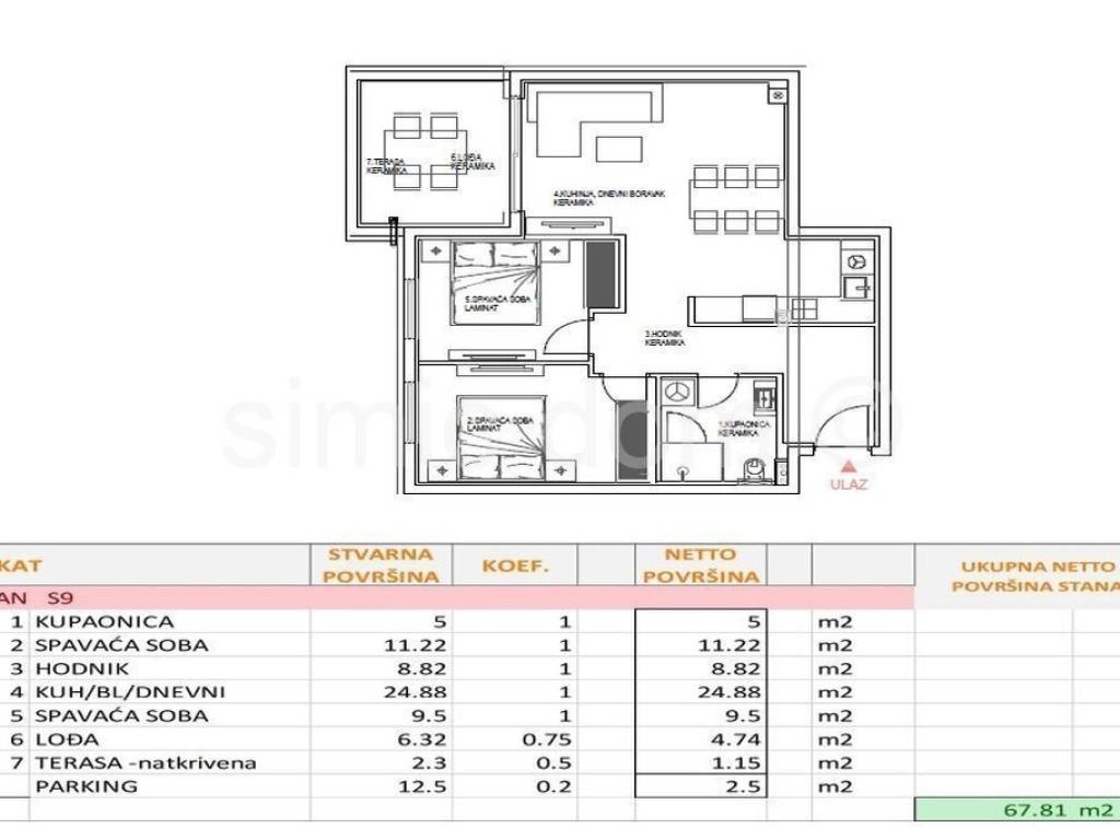 Apartman na moru, Prodaja, Primošten, Primošten
