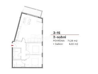 Stan u novogradnji, Prodaja, Umag, Umag