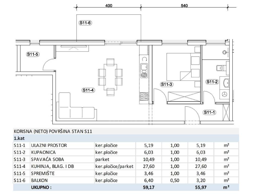 Stan u novogradnji, Prodaja, Zagreb, Novi Zagreb - zapad
