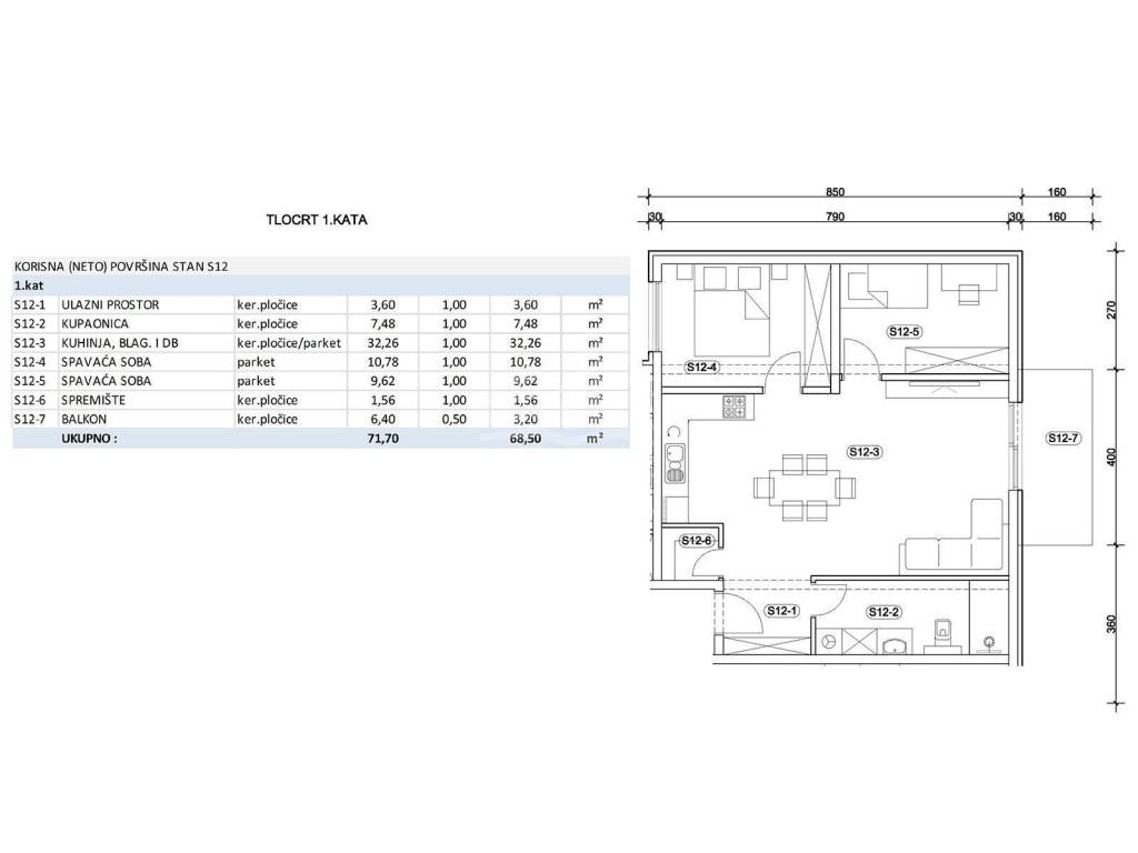 Stan u novogradnji, Prodaja, Zagreb, Novi Zagreb - zapad