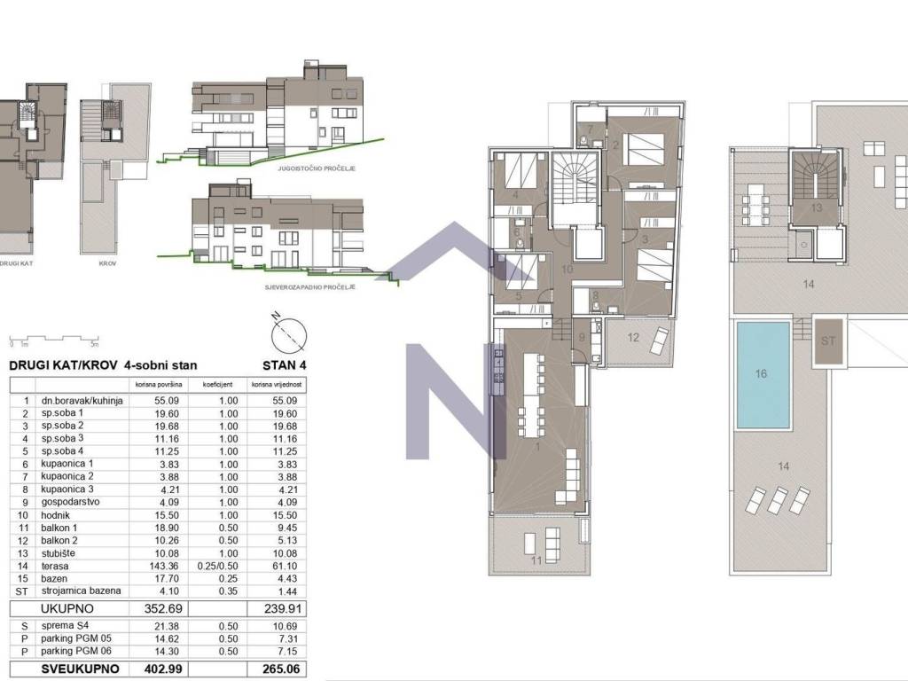 Stan u novogradnji, Prodaja, Zadar - Okolica, Kožino