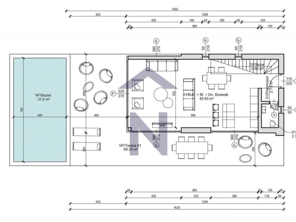 Samostojeća kuća, Prodaja, Sukošan, Debeljak