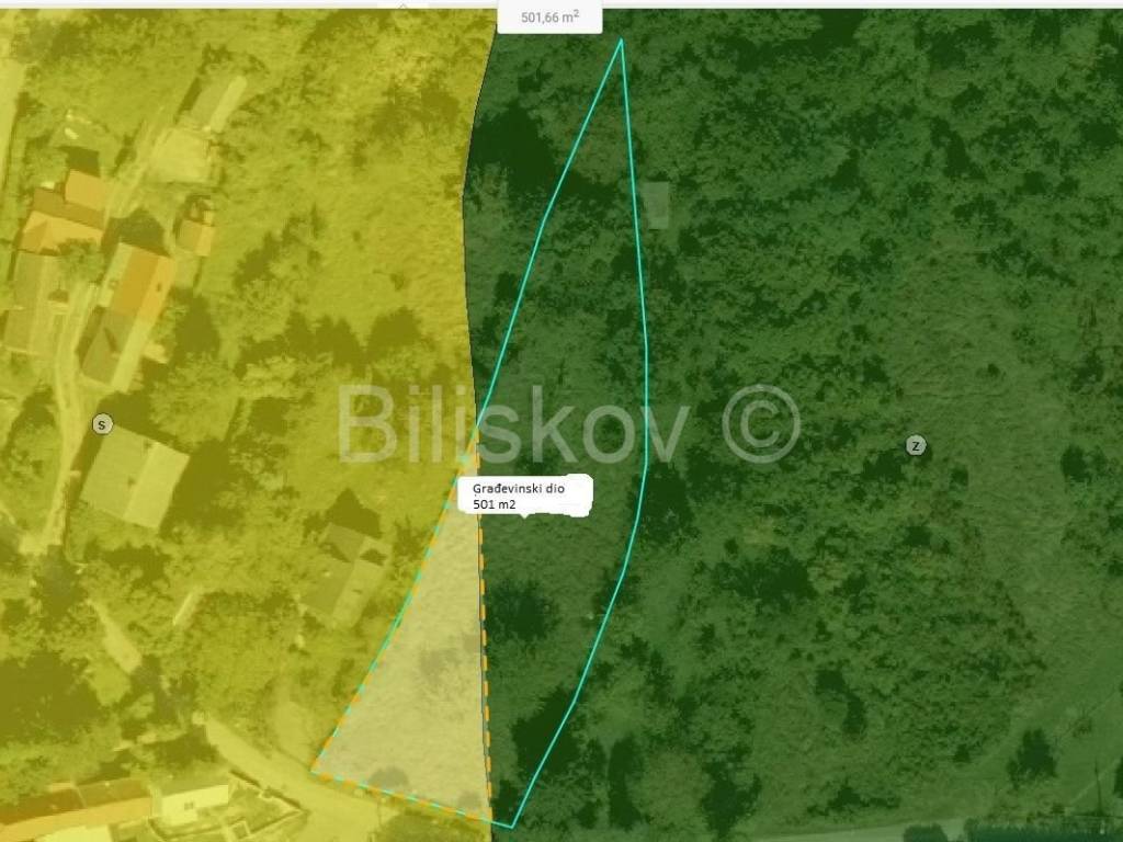 Građevinsko stambeno zemljište, Prodaja, Zagreb, Podsljeme