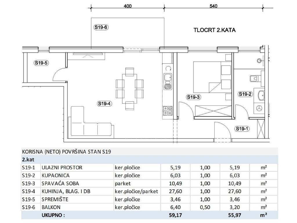 Stan u novogradnji, Prodaja, Zagreb, Novi Zagreb - zapad