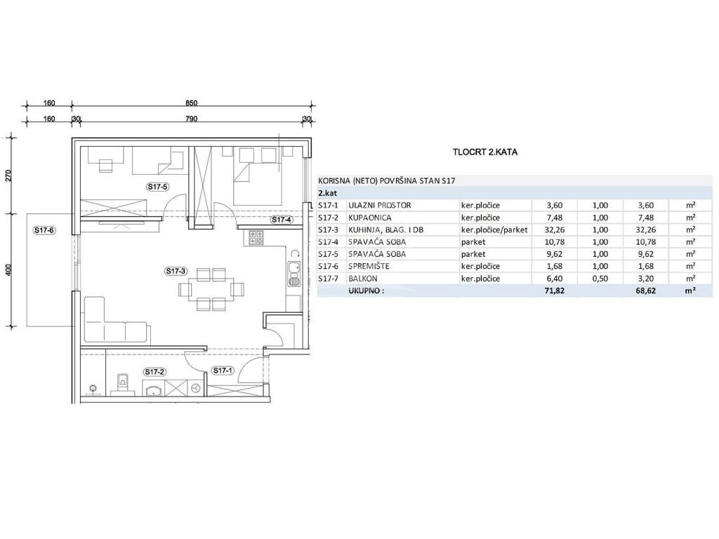 Stan u novogradnji, Prodaja, Zagreb, Novi Zagreb - zapad