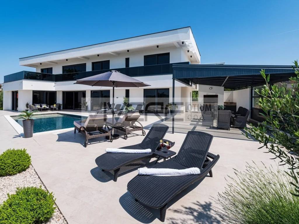 Modern villa with pool