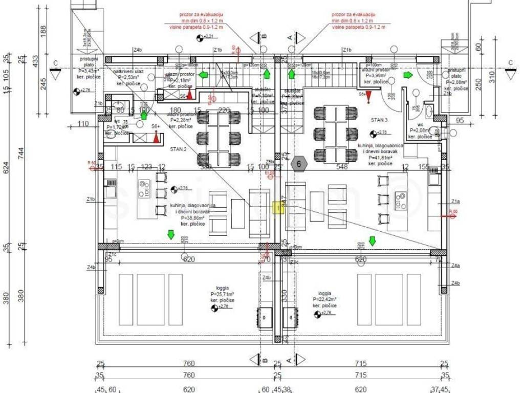 Apartman na moru, Prodaja, Pakoštane, Drage