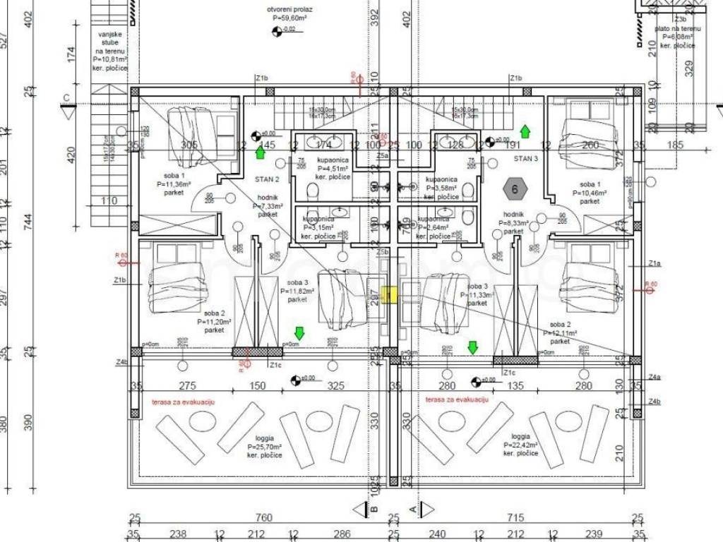 Apartman na moru, Prodaja, Pakoštane, Drage