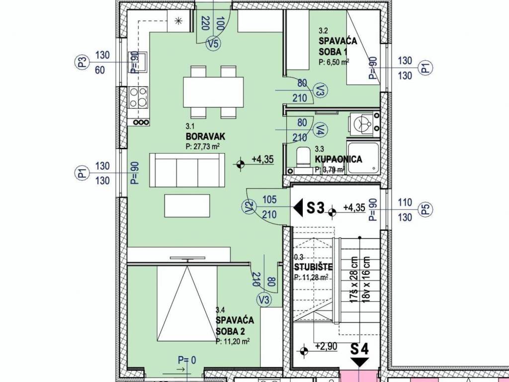 Stan u novogradnji, Prodaja, Povljana, Povljana