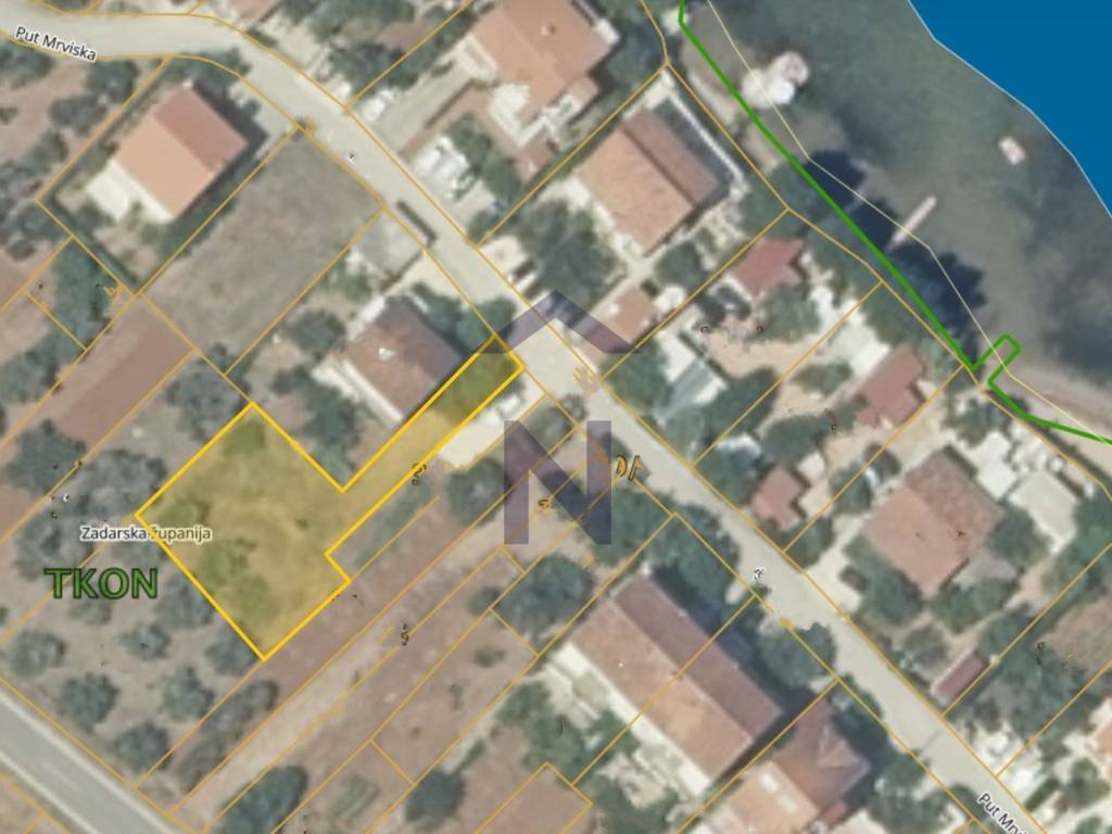 Građevinsko zemljište, Prodaja, Tkon, Tkon