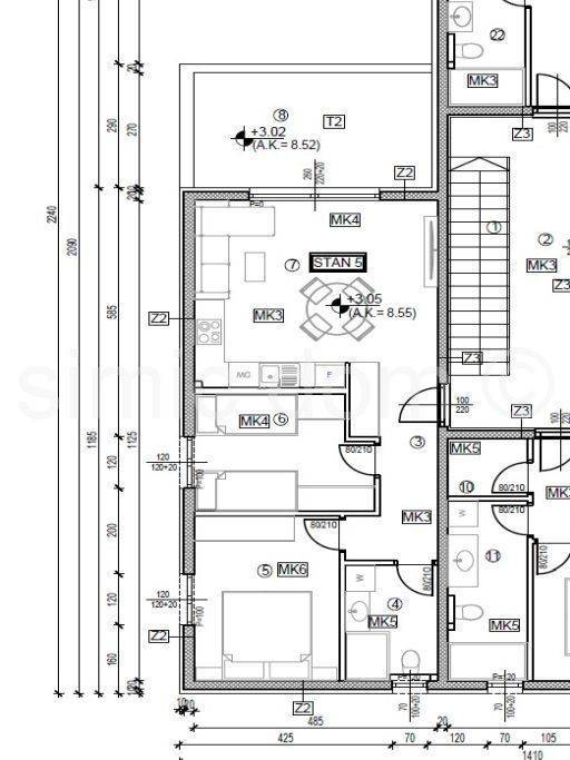 Apartman na moru, Prodaja, Trogir, Čiovo