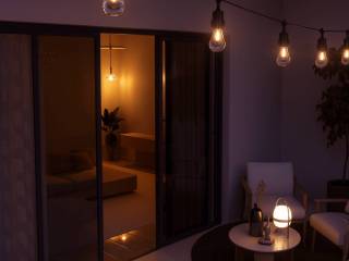 Perfect for enjoying warm nights outside.