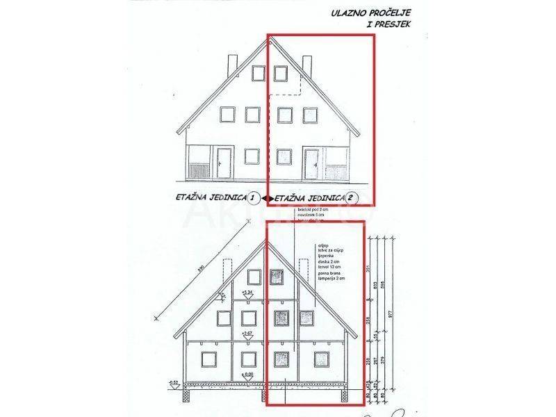 Apartman s okućnicom, Prodaja, Ogulin, Jasenak